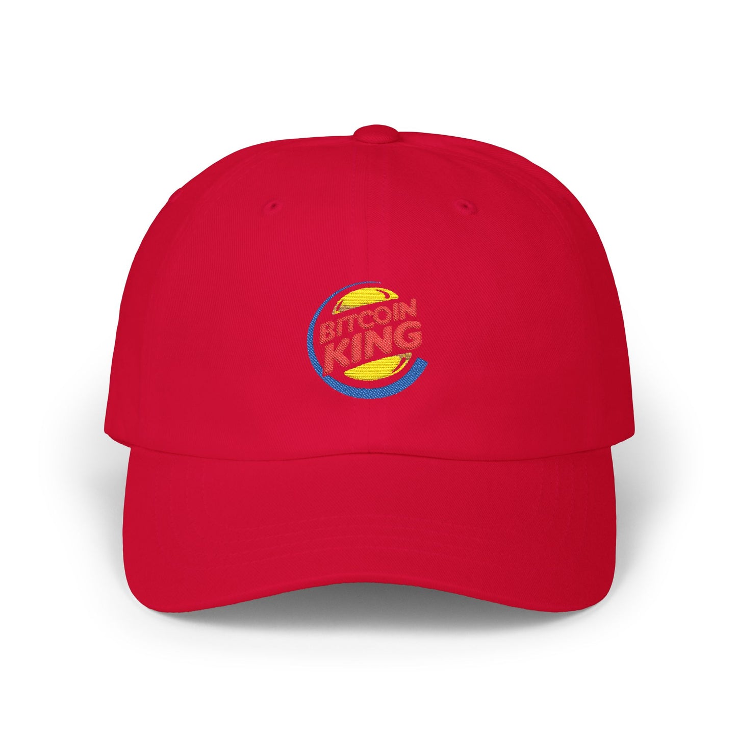 BITCOIN KING BASEBALL CAP