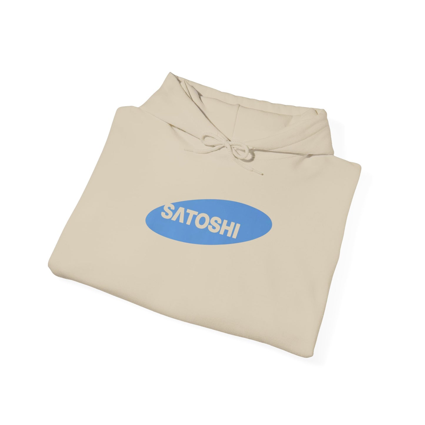 SATOSHI Logo heavyweight hoodie