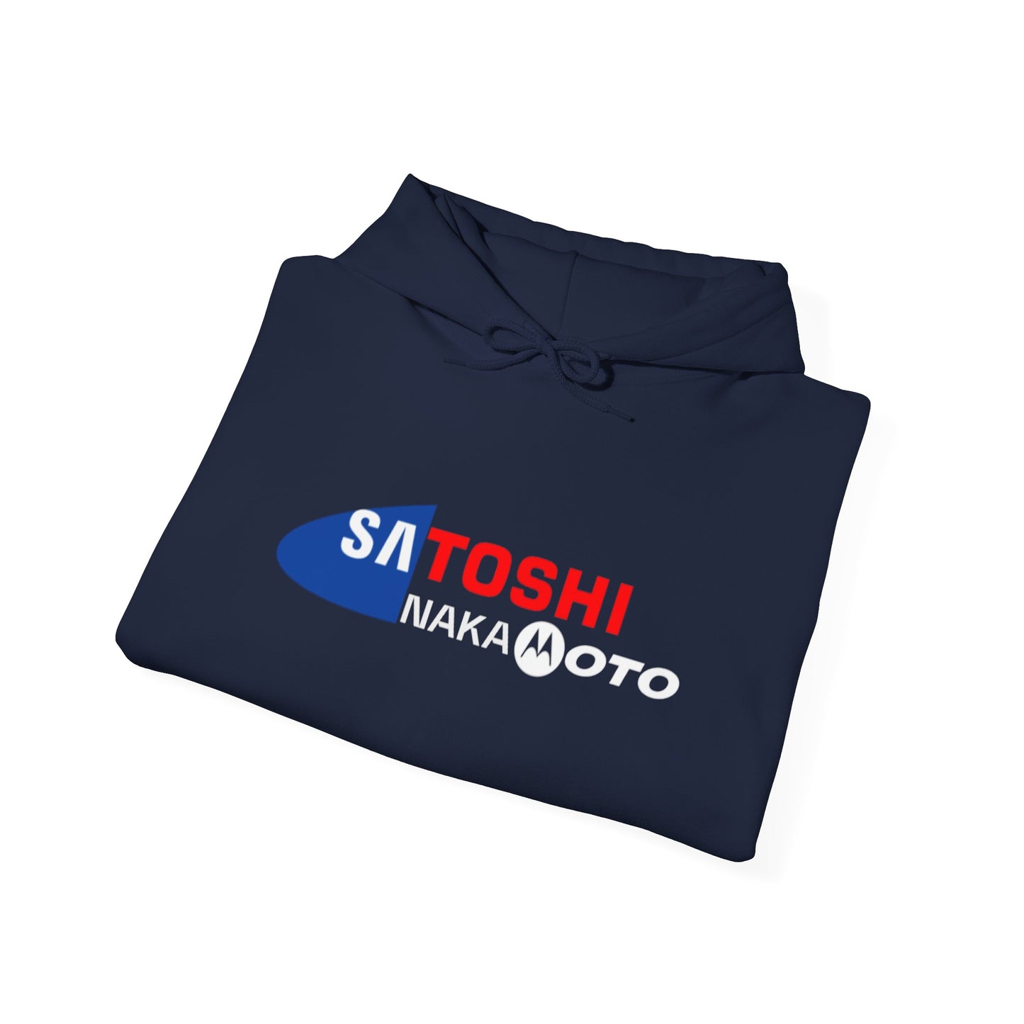 SATOSHI LOGO heavyweight hoodie