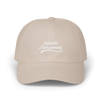 SATOSHI NAKAMOTO BASEBALL CAP