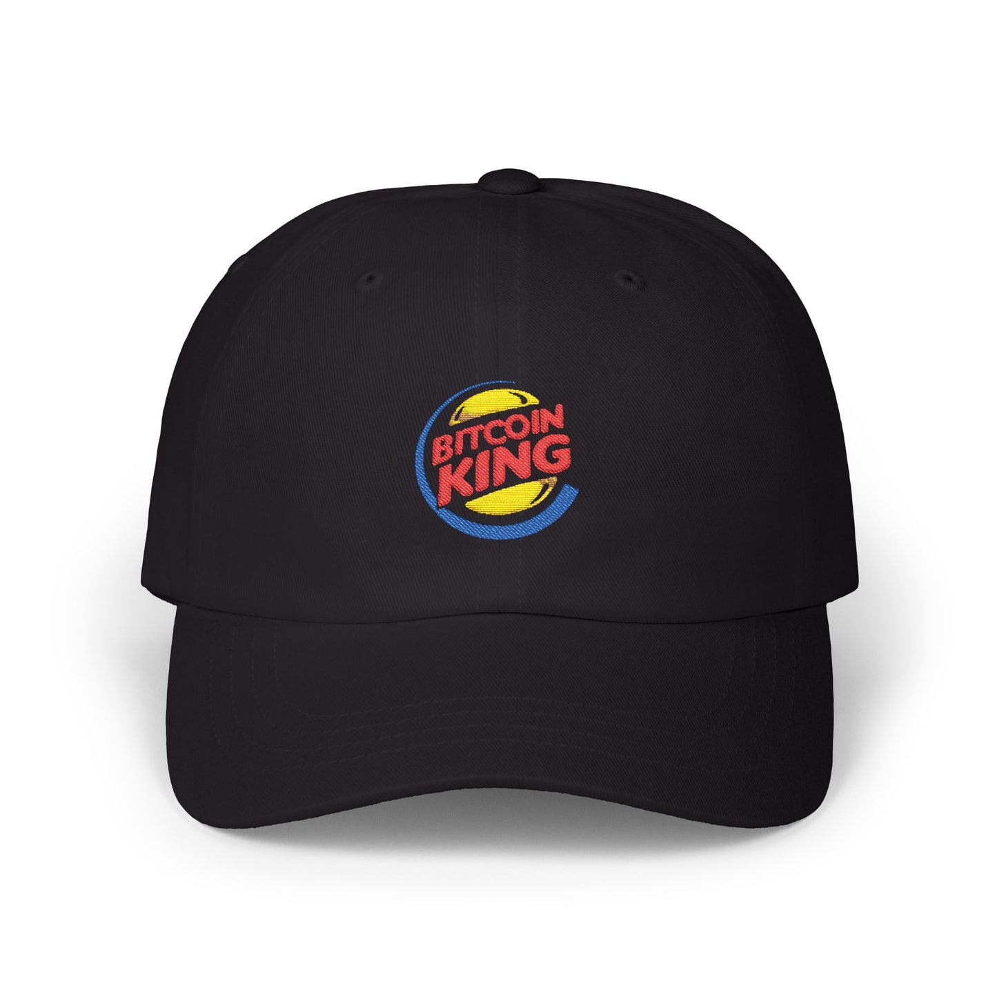 BITCOIN KING BASEBALL CAP