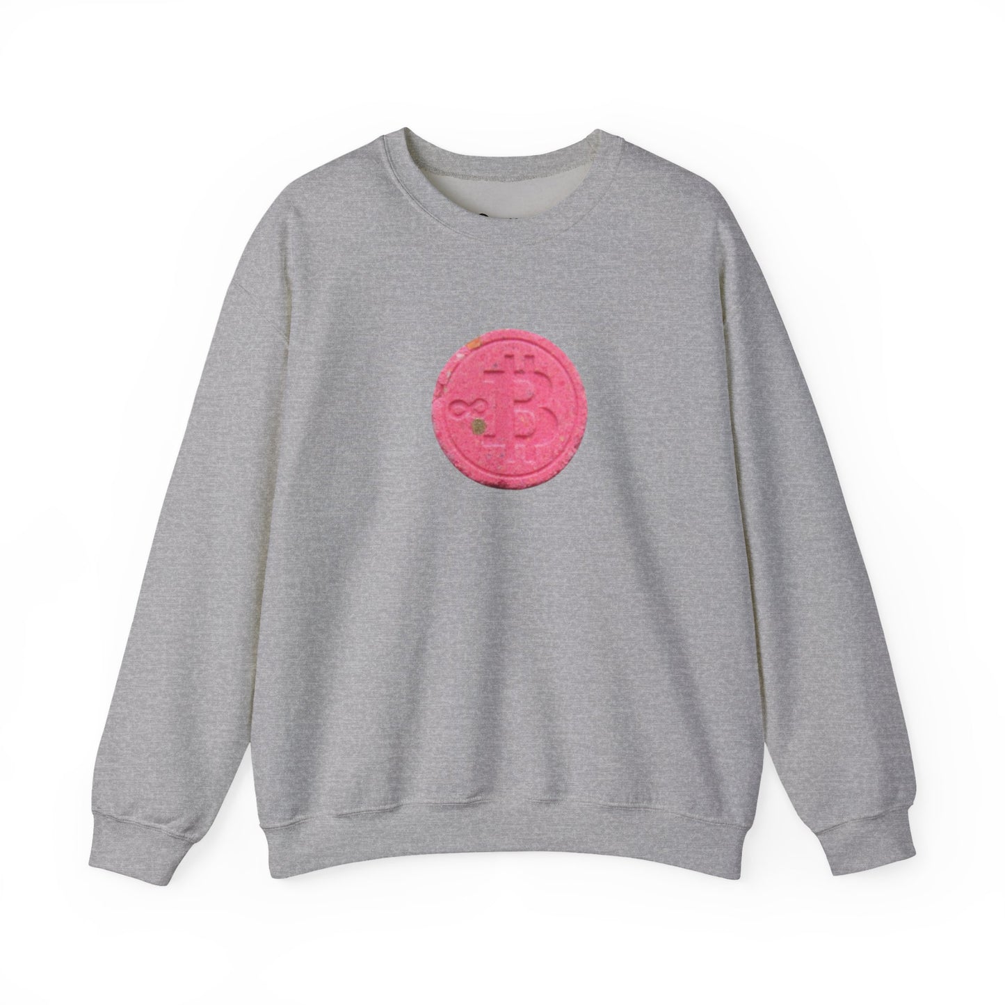 BITCOIN PILL Heavy Crewneck Sweatshirt