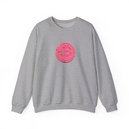BITCOIN PILL Heavy Crewneck Sweatshirt
