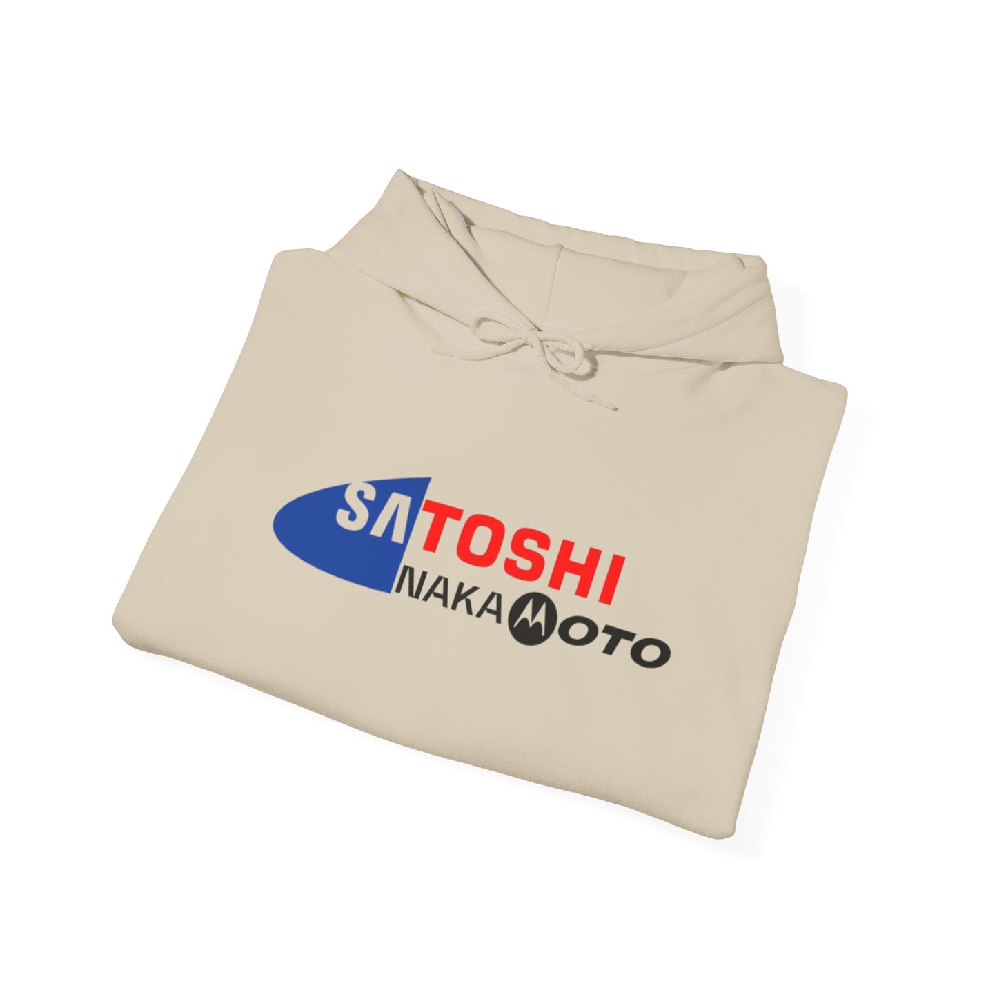 SATOSHI LOGO heavyweight hoodie