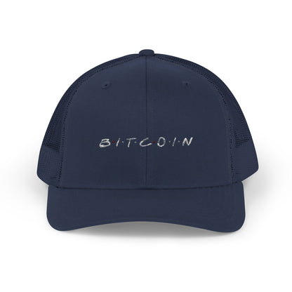 BITCOIN FRIENDS TRUCKER CAP