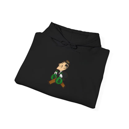 BITCOIN BTC MAN heavyweight hoodie