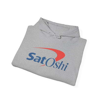 SATOSHI LOGO heavyweight hoodie