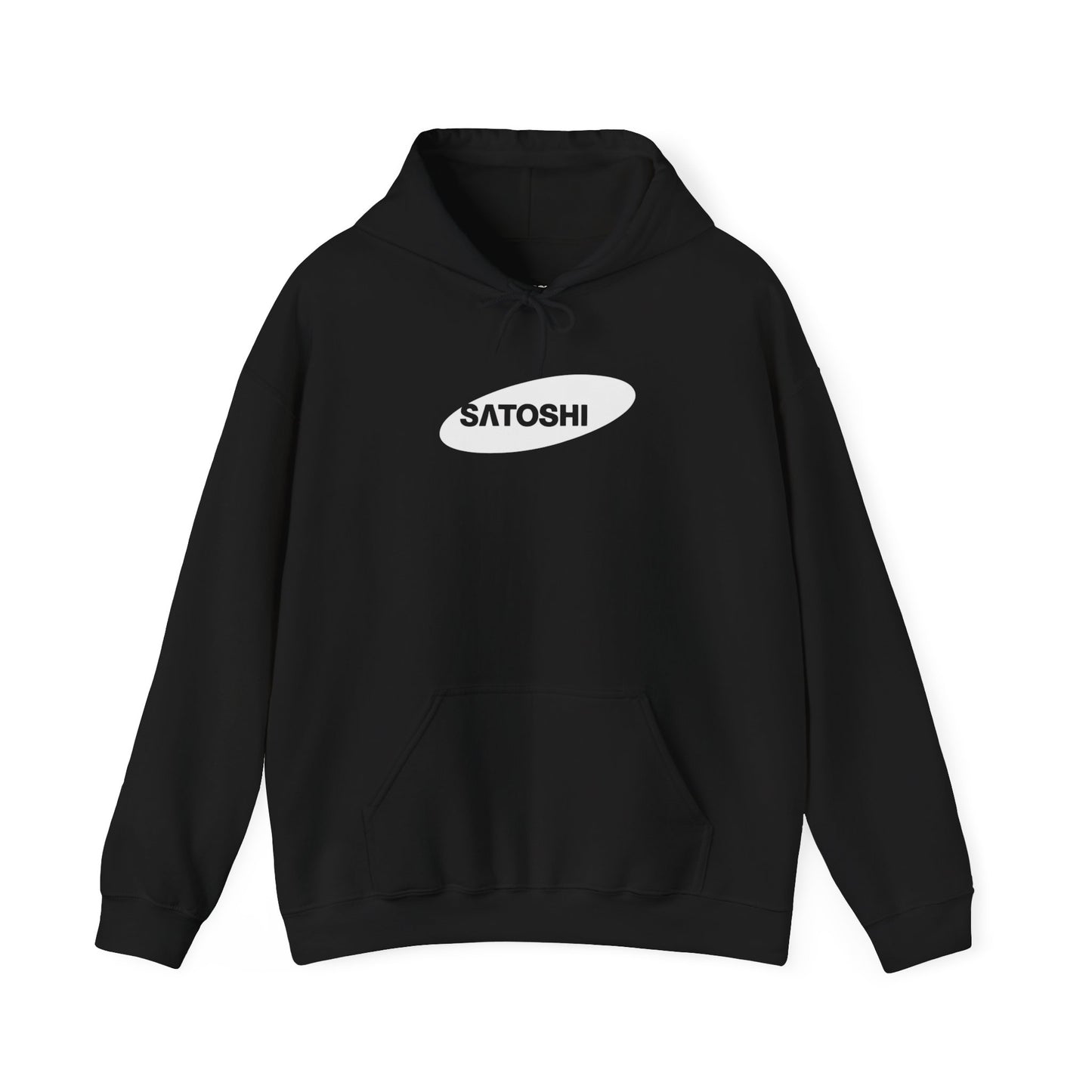 SATOSHI Logo heavyweight hoodie
