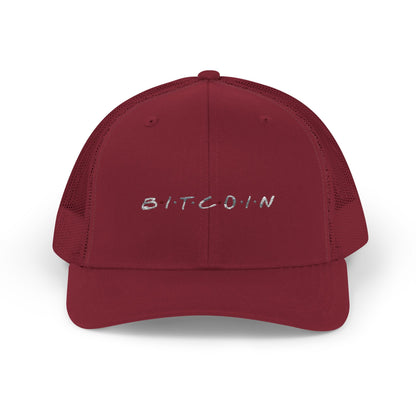 BITCOIN FRIENDS TRUCKER CAP