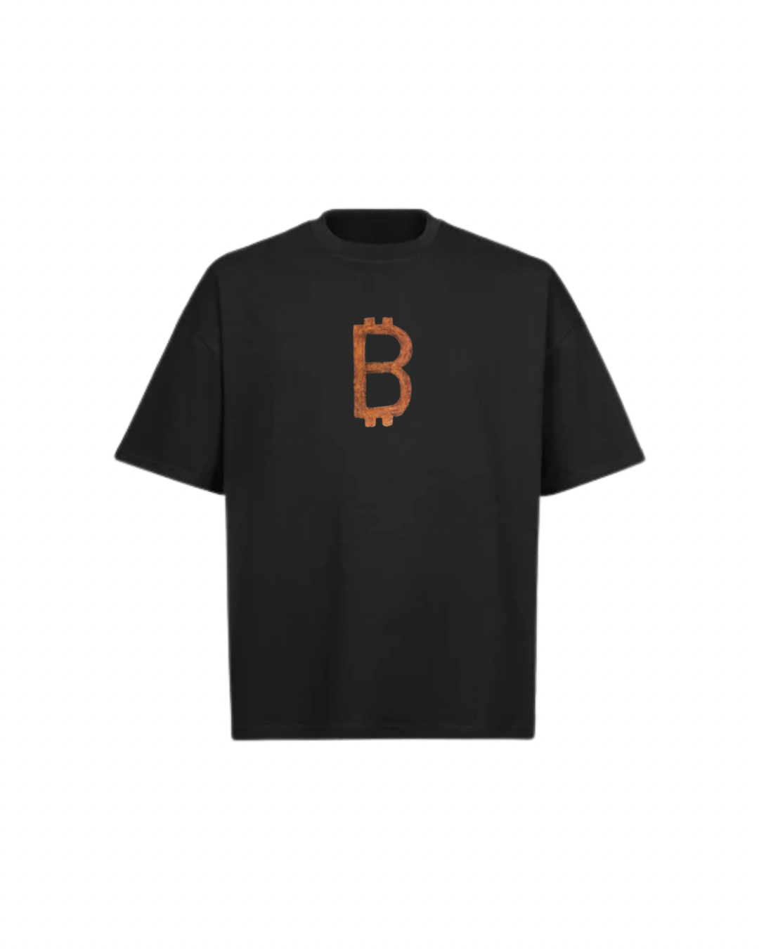 BITCOIN BTC B Logo Oversized Boxy Tee