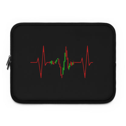CHART BEAT LAPTOP SLEEVE