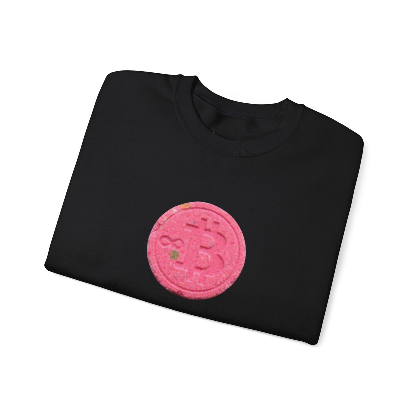 BITCOIN PILL Heavy Crewneck Sweatshirt