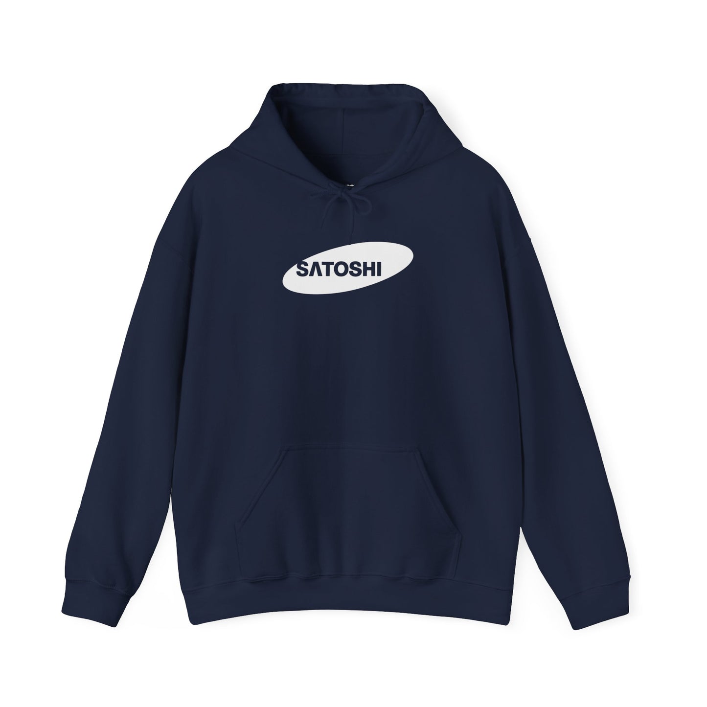 SATOSHI Logo heavyweight hoodie
