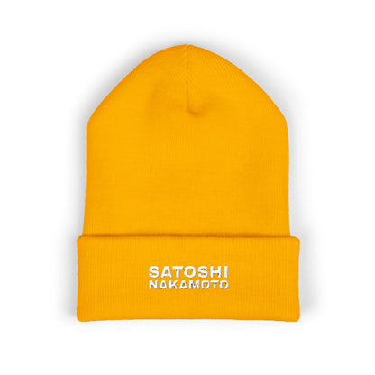 SATOSHI NAKAMOTO BEANIE