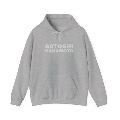 SATOSHI Logo heavyweight hoodie