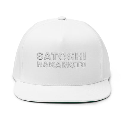 SATOSHI NAKAMOTO SNAPBACK CAP