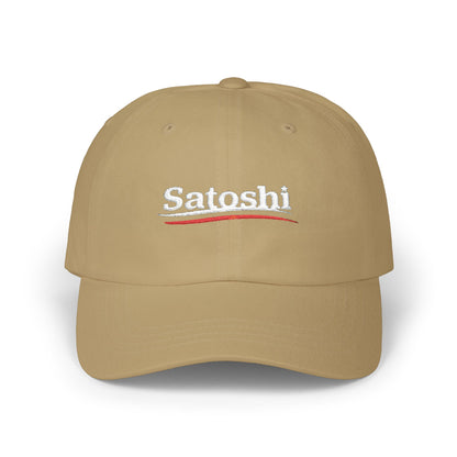 SATOSHI POLITICAL CAMPAIGN CLASSIC DAD CAP