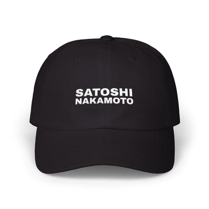 SATOSHI NAKAMOTO CLASSIC DAD CAP
