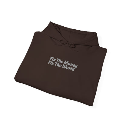 FIX THE MONEY heavyweight hoodie