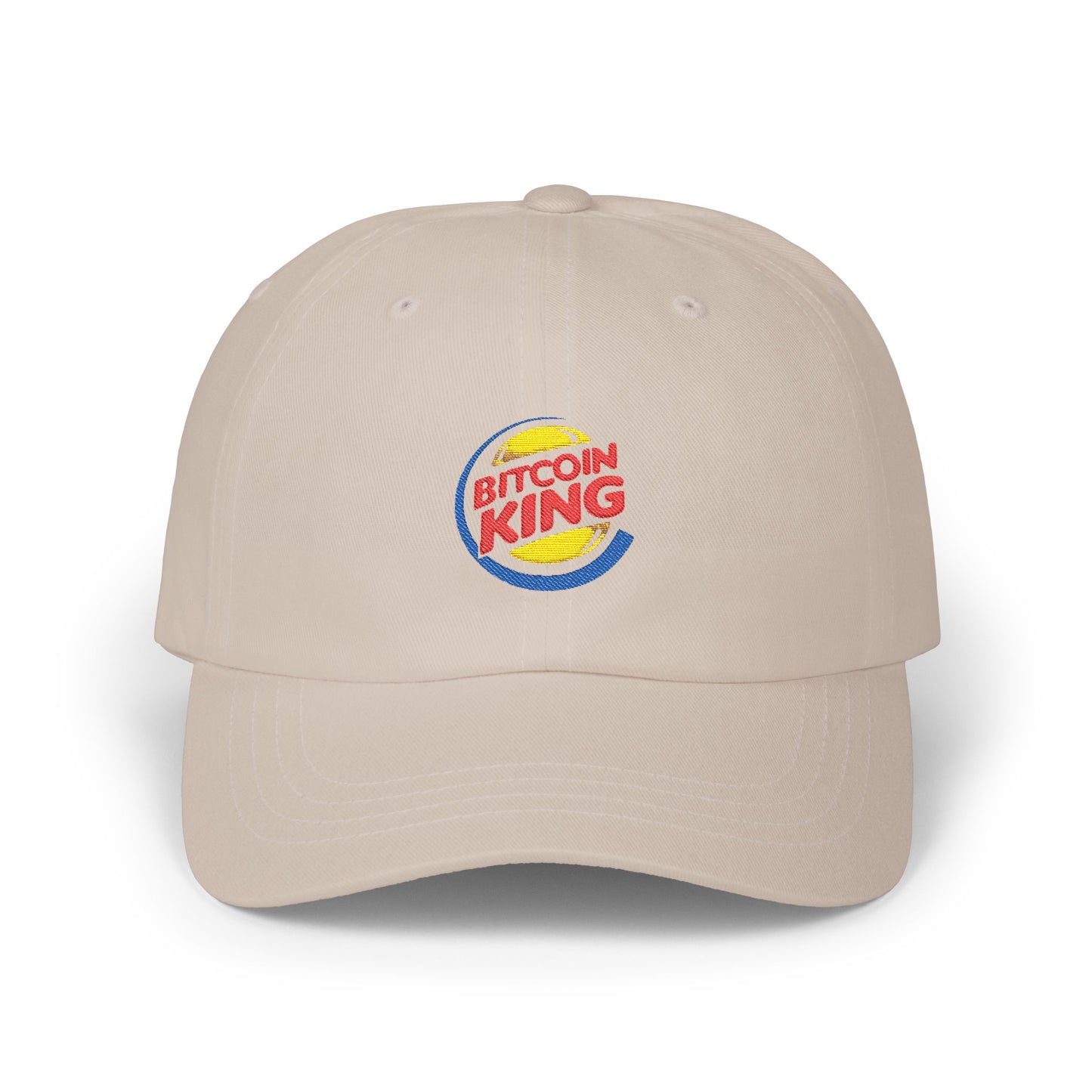 BITCOIN KING BASEBALL CAP