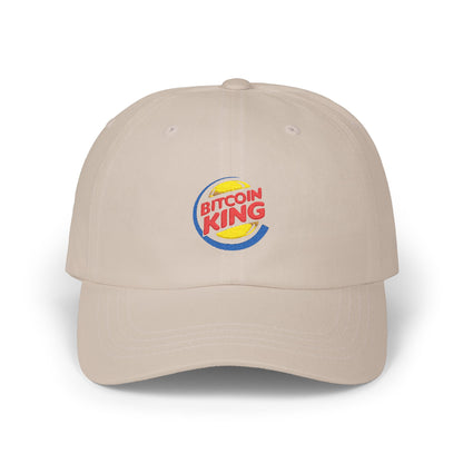 BITCOIN KING BASEBALL CAP
