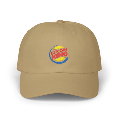BITCOIN KING BASEBALL CAP