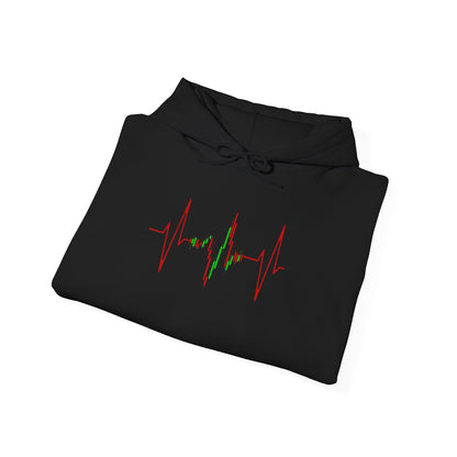 CHART BEAT heavyweight hoodie