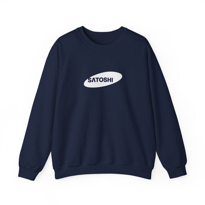 Satoshi LOGO Heavy Crewneck Sweatshirt