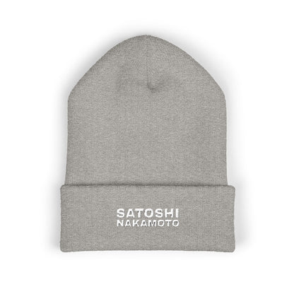 SATOSHI NAKAMOTO BEANIE