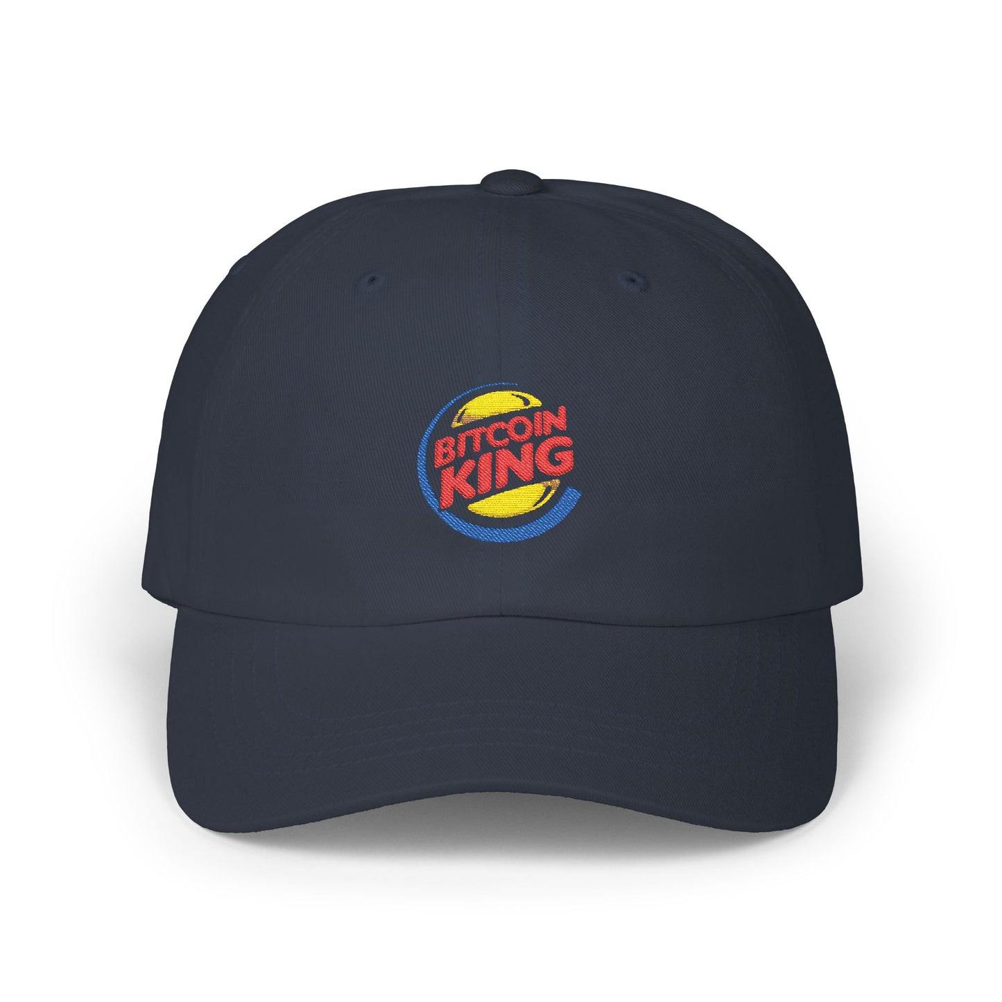 BITCOIN KING BASEBALL CAP