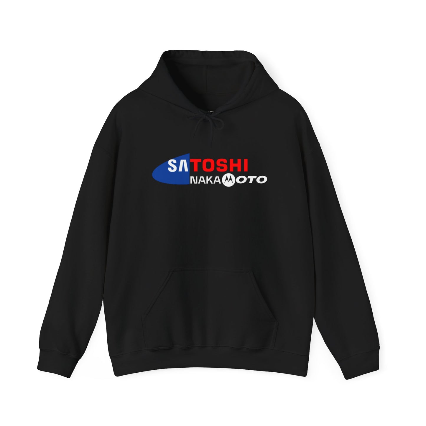 SATOSHI LOGO heavyweight hoodie