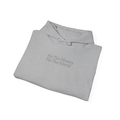 FIX THE MONEY heavyweight hoodie
