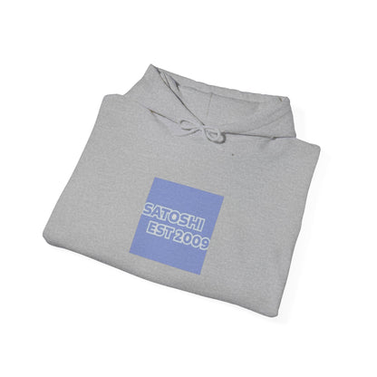 SATOSHI Logo heavyweight hoodie