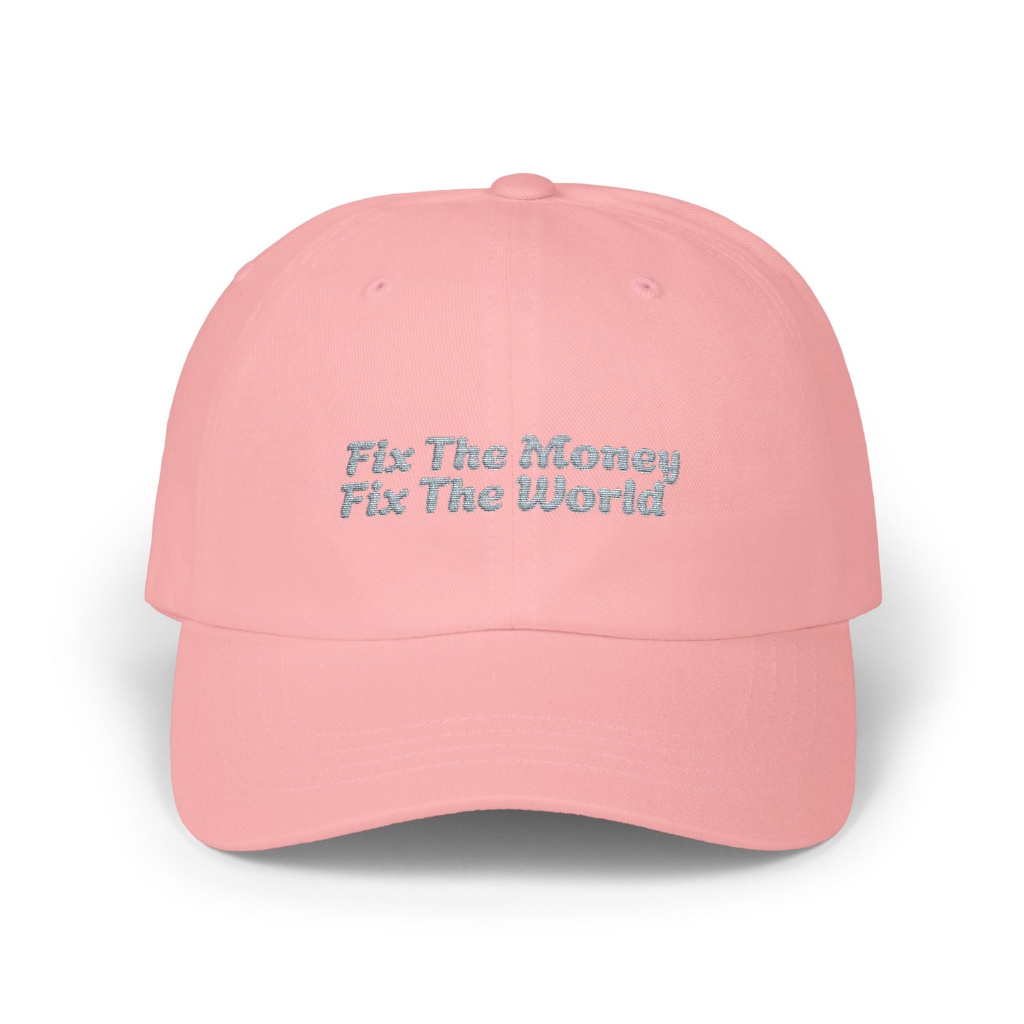 FIX THE MONEY BASEBALL CAP
