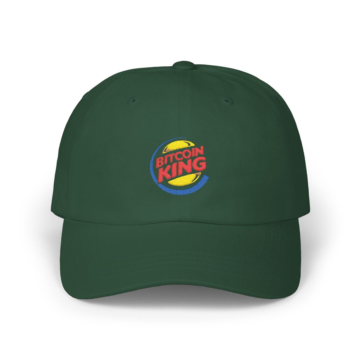 BITCOIN KING BASEBALL CAP