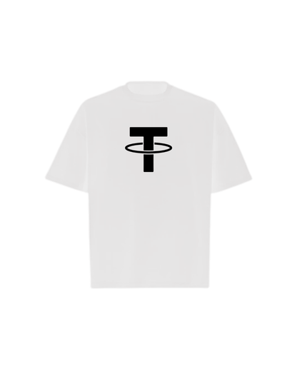 TETHER USDT Oversized Boxy Tee