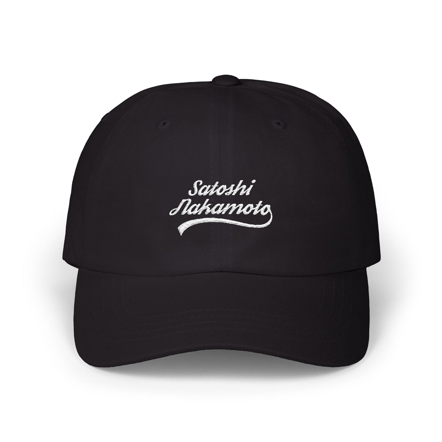 SATOSHI NAKAMOTO BASEBALL CAP