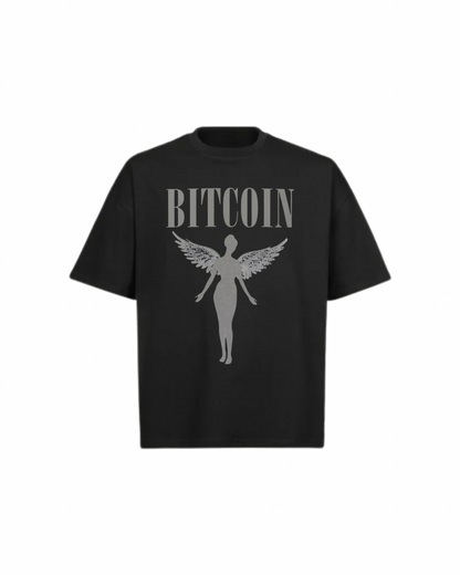 BITCOIN NIRVANA TEE Oversized Boxy Tee