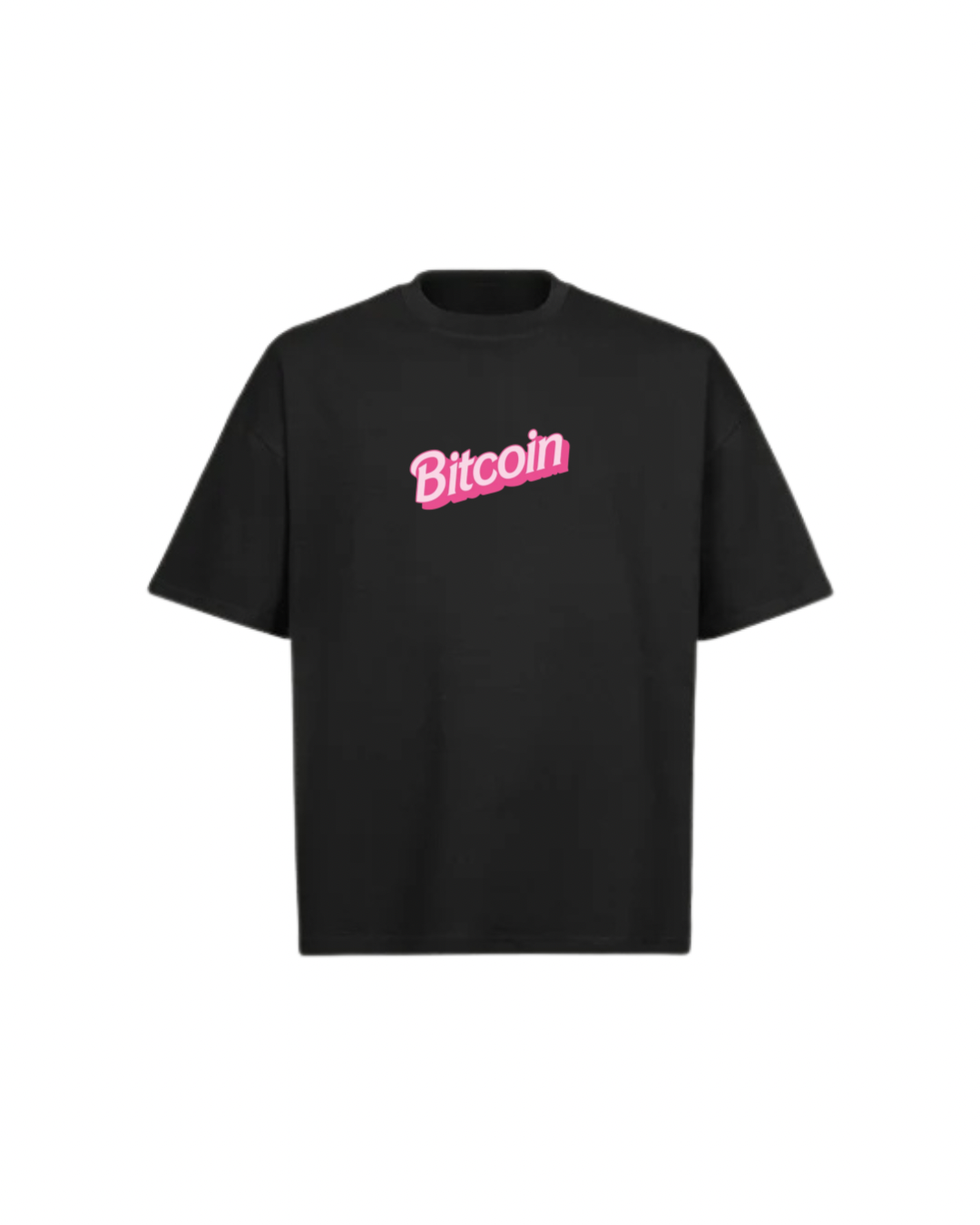 BITCOIN BARBIE Oversized Boxy Tee