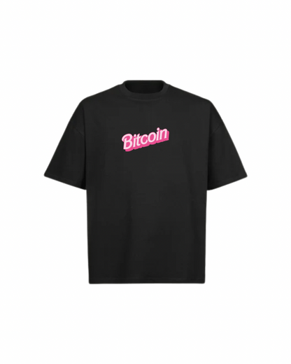 BITCOIN BARBIE Oversized Boxy Tee