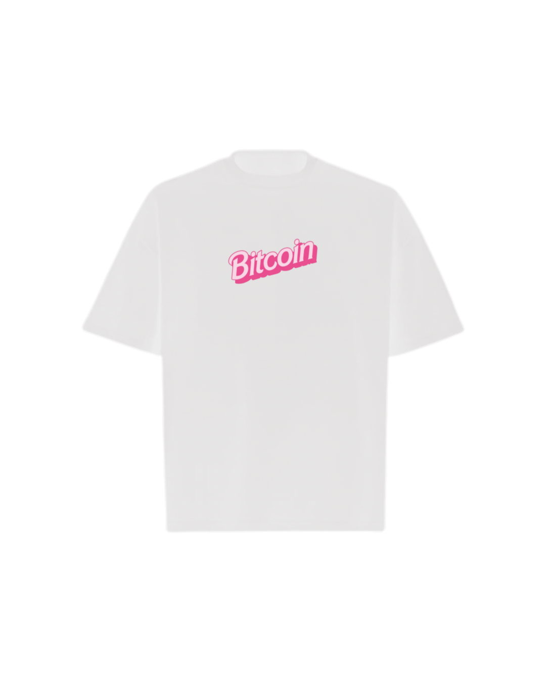 BITCOIN BARBIE Oversized Boxy Tee