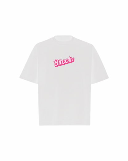 BITCOIN BARBIE Oversized Boxy Tee