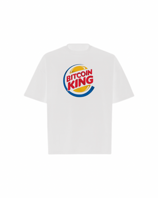 BITCOIN KING Oversized Boxy Tee