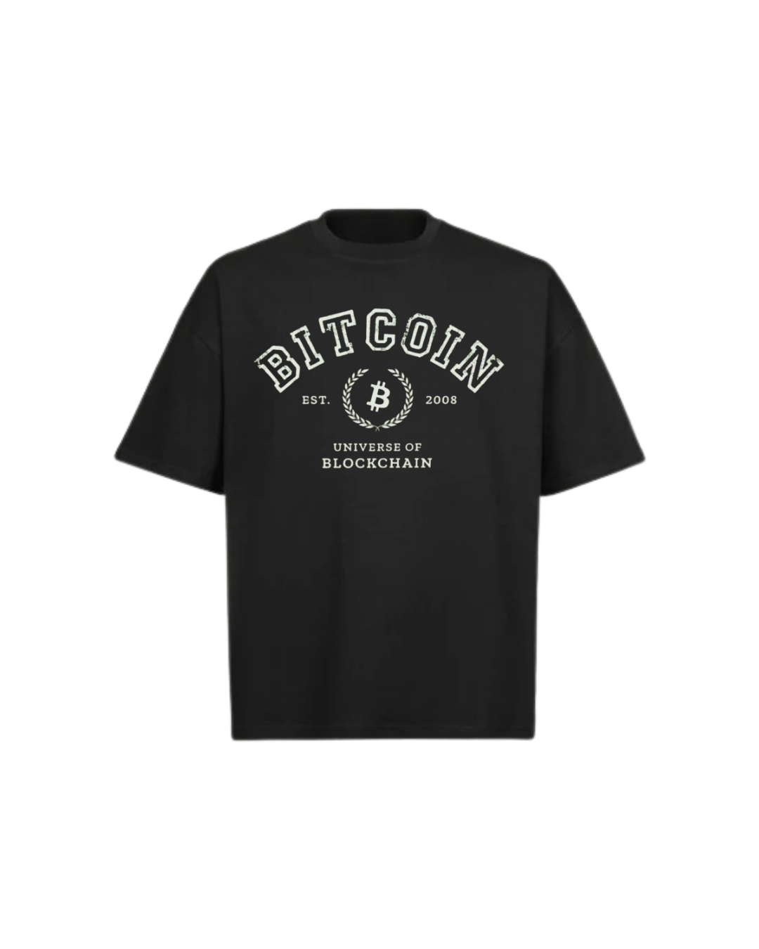 BITCOIN UNIVERSE Oversized Boxy Tee