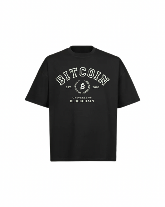 BITCOIN UNIVERSE Oversized Boxy Tee