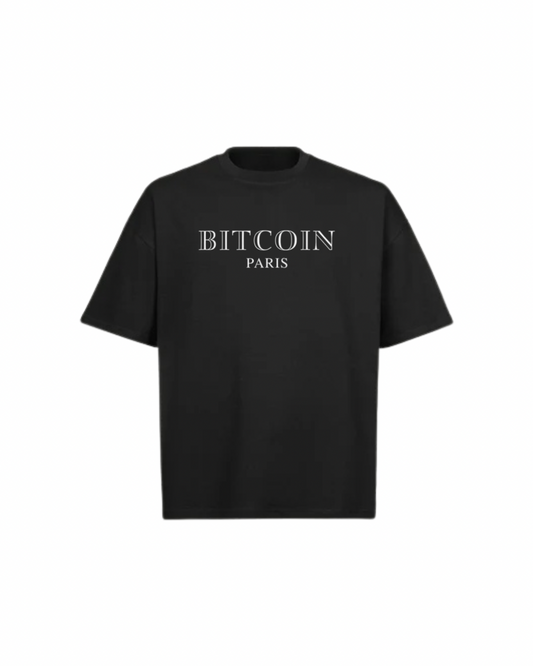 BITCOIN PARIS Oversized Boxy Tee