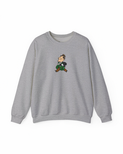 BITCOIN BTC MAN Heavy Crewneck Sweatshirt