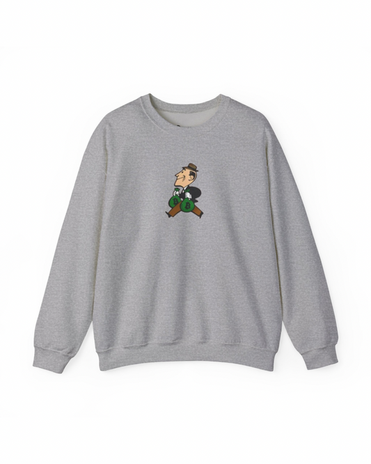 BITCOIN BTC MAN Heavy Crewneck Sweatshirt