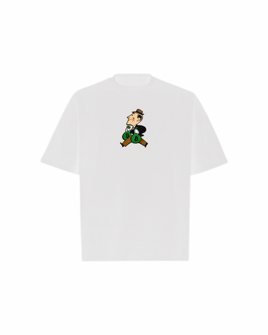 BITCOIN BTC MAN Oversized Boxy Tee