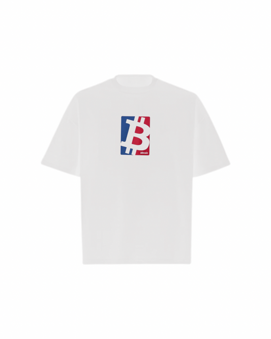 BITCOIN BTC NBA Oversized Boxy Tee
